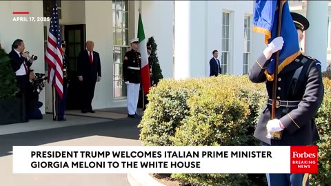 POTUS Welcomes Italian Prime Minister Giorgia Meloni to the White House