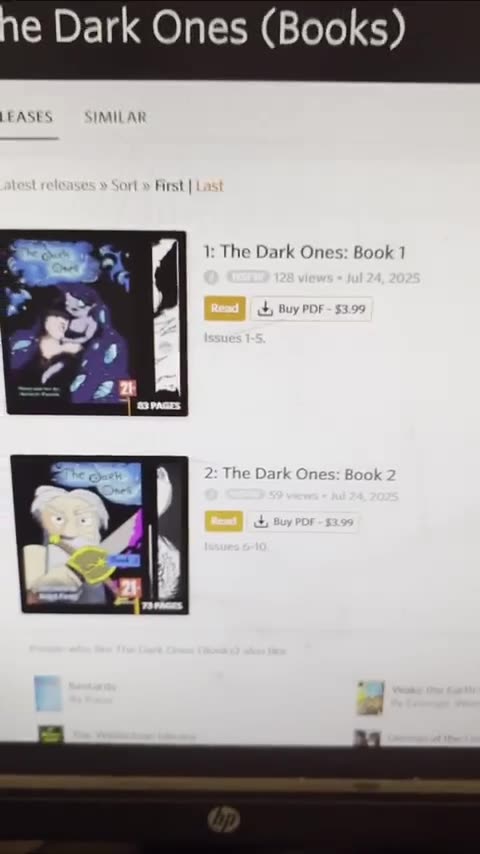 Check Out my Comics!