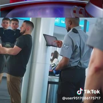 the boarding officer threw the contents of the passenger bag into the trash