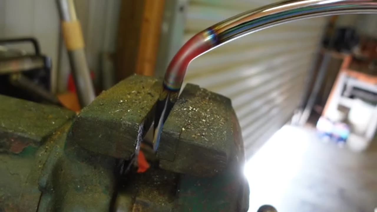 Corner Pedestal Sink Lower Towel Bar Install - A Real Task. This Took Many Tools & Days. Real Nice