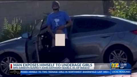 Black man who exposed himself to juveniles arrested