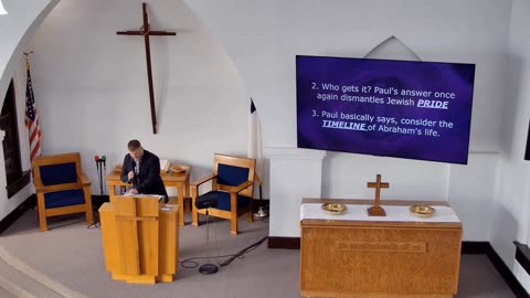 8-24-25 PM - "Justification by Faith NOT works - Part 3" (Romans 4:9-25) - Pastor Devin Miller