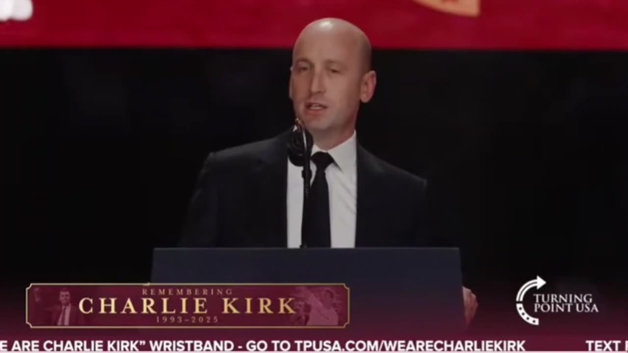 Stephen Miller: We Will Achieve Charlie Kirks Mission