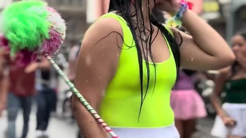 Eliana #desfile #videoviral #baile #cheerleader