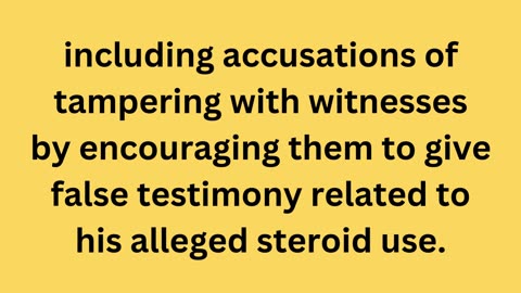 Witness tampering