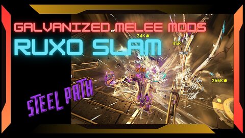 New Galvanized Melee mods and Ruxo now slaps?