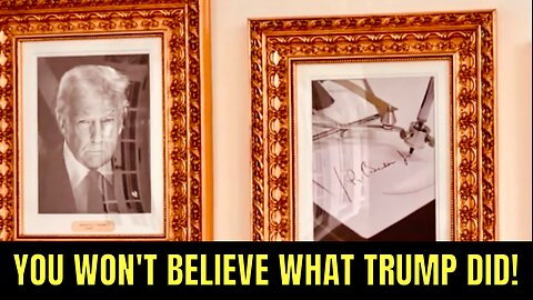 OMG! White House just UNVEILED Presidential Walk of Fame with BIDEN portrait as AUTOPEN image 😂😂😂