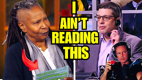 'The View's' Producer Stops Show & Forces Whoopie To Correct Lie - AGAIN!