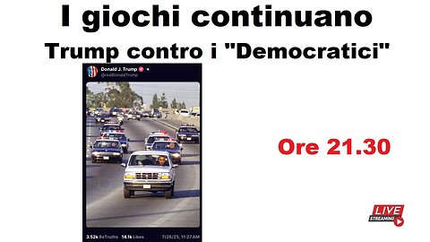 I giochi continuano - Trump contro i Democratici