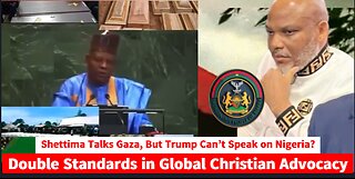 Shettima Talks Gaza, But Trump Can’t Speak on Nigeria? Double Standards in Global Christian Advocacy