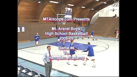 Mt. Ararat High School Boys Basketball 2008-2009 Season GAME #6 Vs. Hampden Academy