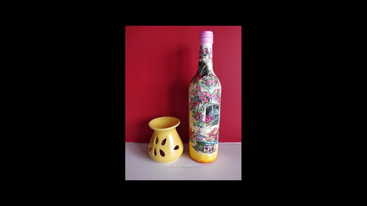 Beautiful Decorative Bottle