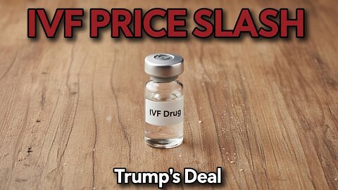 Trump announces deal to reduce cost of specific IVF medication