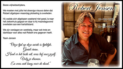 Robert Jensen - Gestorven of vermoord door de geheime diensten?