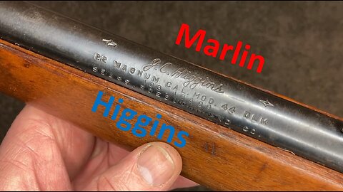 JC Higgins 44DLM / Marlin 57M - Conservation & Repair