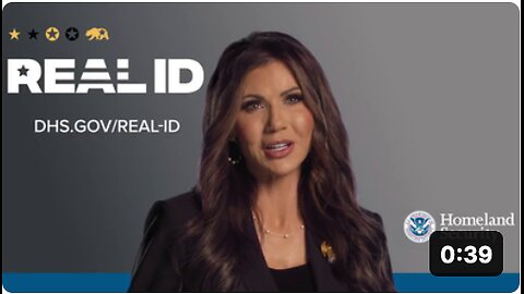🪪 Trump DHS Secretary Kristi Noem promoting digital IDs