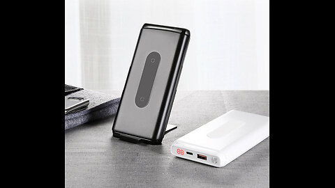 Super Fast PD & QC3.0 10000mAh Wired & Wireless Power Bank