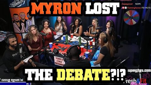 They Thought That They Beat Myron in A Debate & They Celebrated! Until Myron Said THIS!