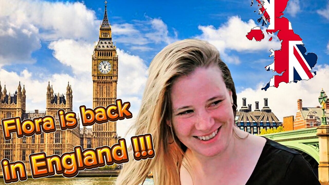 Flora is back in England... 🙃 #001