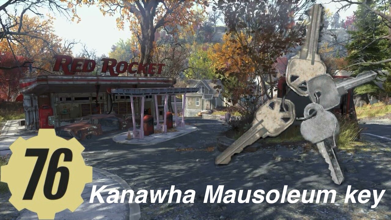 Fallout 76, kanawha mausoleum key location, Fallout