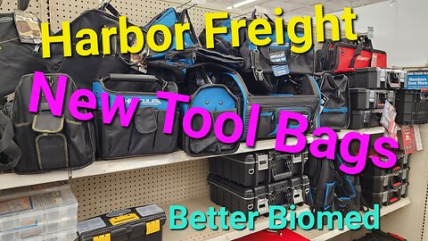 Harbor Freight NEW Tool Bags