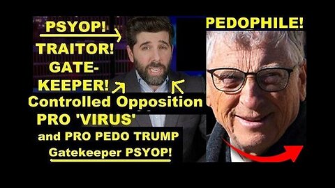 Controlled Opp PRO 'Virus' Pedo TRUMP Psyop 'The People's Voice' in Plain Sight!
