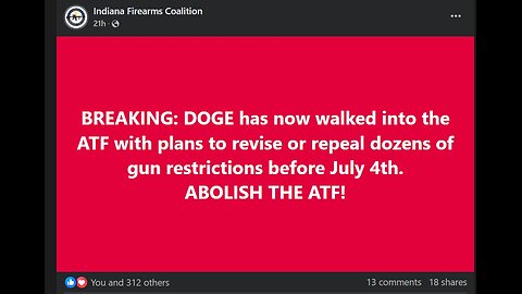 Doge is in the building!! Gun Regulation Revolution: What’s Next for the ATF?