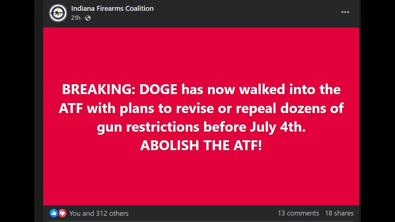Doge is in the building!! Gun Regulation Revolution: What’s Next for the ATF?