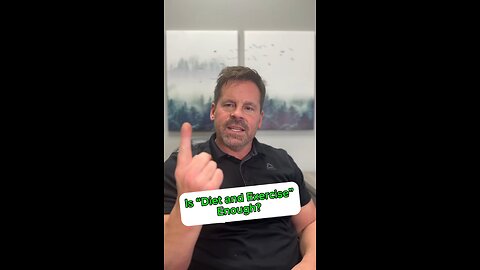 Is “diet and exercise” enough?