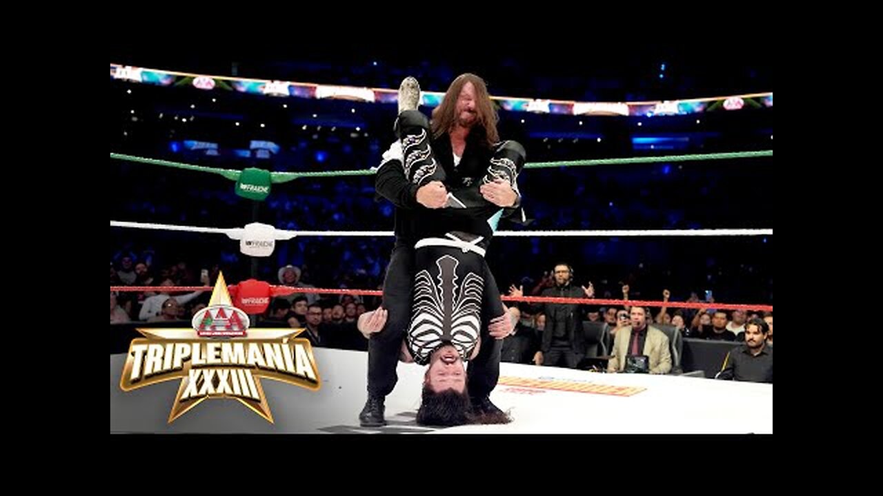 AJ Styles costs Dominik Mysterio chance to win AAA Mega Title Triplemanía XXXIII highlights