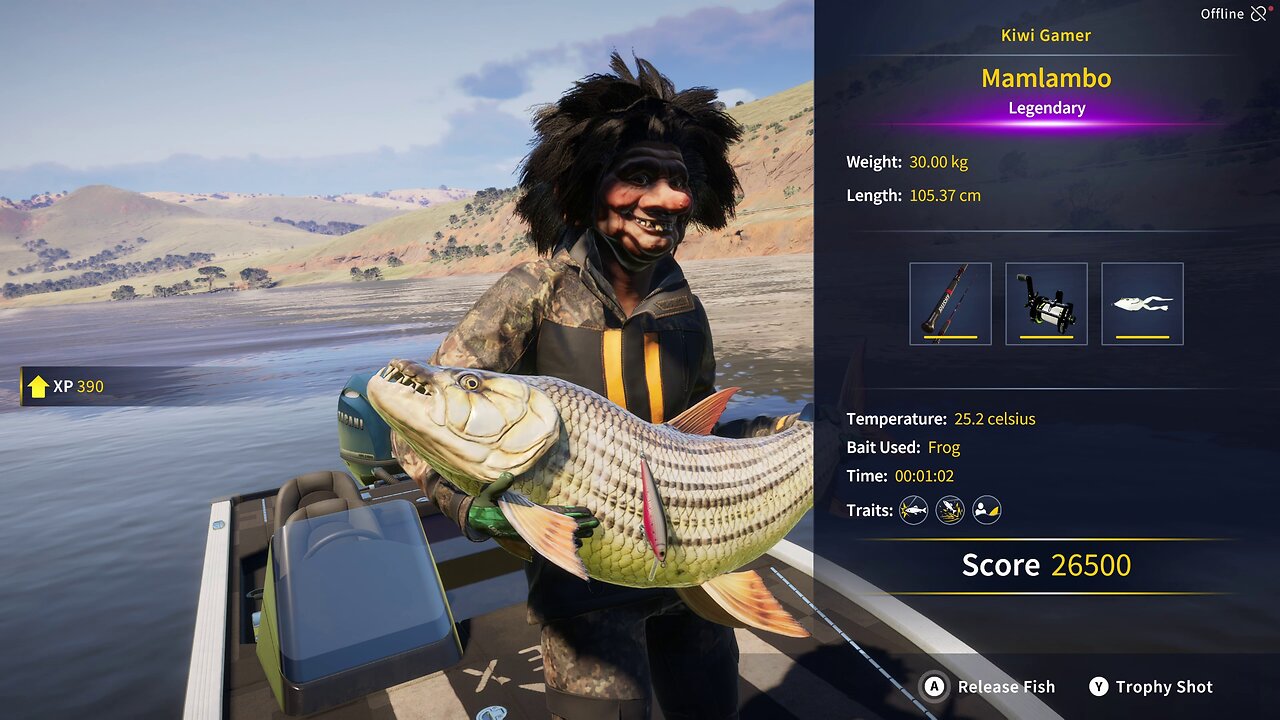 Legendary Fish Mamlambo COTW The Angler Izilo Zasendulo Reserve 14 August 2025