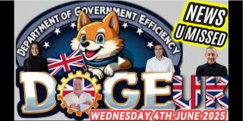 DAILY NEWS WITH CHARLIE WARD, PAUL BROOKER & LEMBIT OPIK WEDNESDAY 4TH JUNE 2025