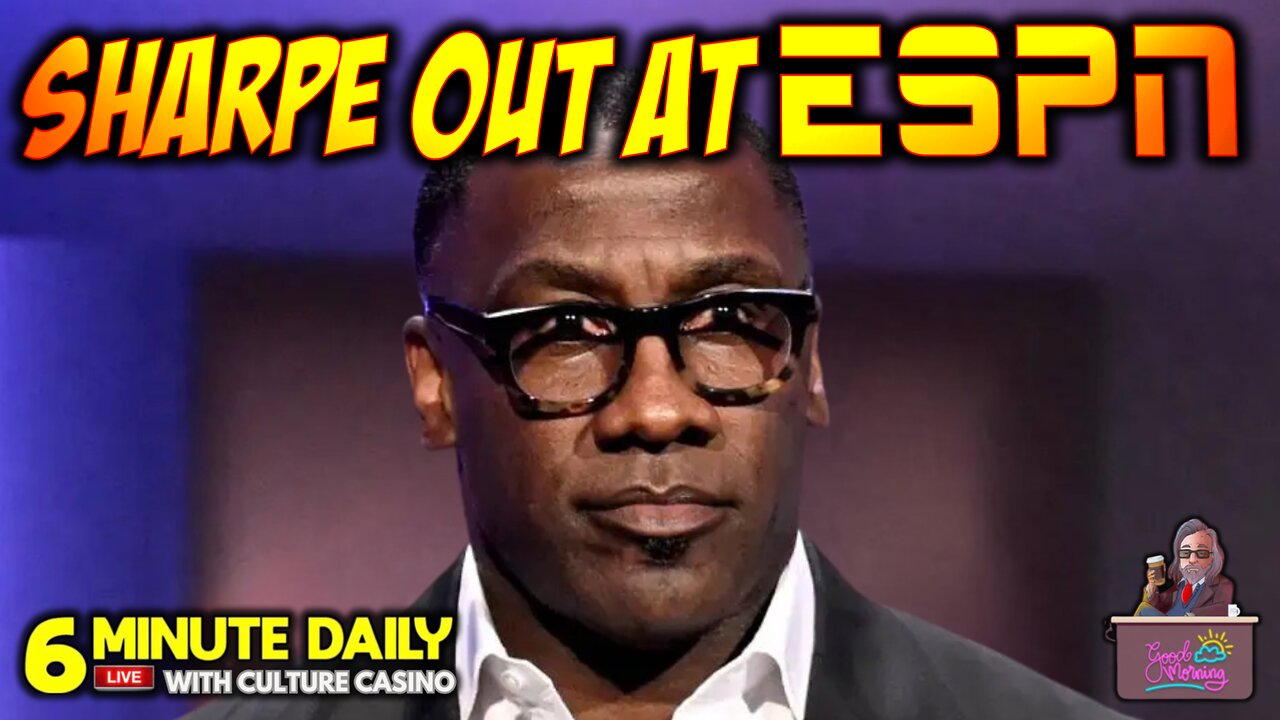 Shannon Sharpe FIRED After Settling Suit - 6 Minute Daily - July 31st