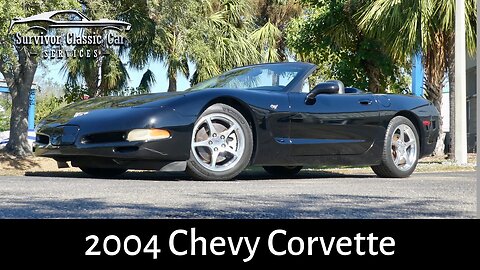 2003 Corvette Convertible – Triple Black C5! LS1 V8, Auto, Cold A/C, Super Clean! For Sale!