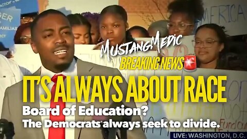 BREAKING NEWS🚨 Democrats are still RACE BAITING about the Board of Education.