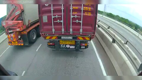 “Unbelievable bike crash caught on camera! Share to spread awareness and keep others safe! #virl