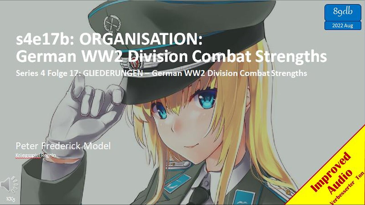 s4e17b: ORGANISATION: German WW2 Division Combat Strengths