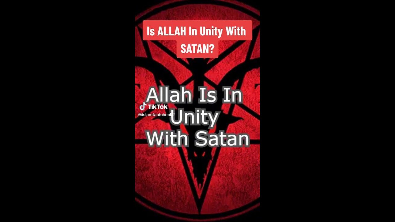 ALLAH IS SATAN! #Rob Christian #Al Fadi