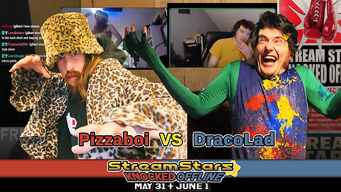 DracoLad VS Pizzaboi pre-event fight interview | Stream Stars: Knocked Offline