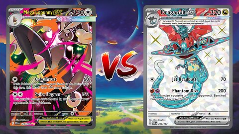 Pokemon TCG Live Mega Lopunny EX Linoone VS Dragapult EX Dusknoir!!