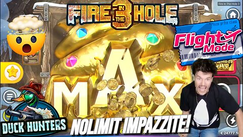 BONUS HUNT‼️ NOLIMIT SCHIATTATE🤯💣 DUCK HUNTERS🦆 FLIGHT MODE🛩️ FIRE IN THE HOLE🔥🎰