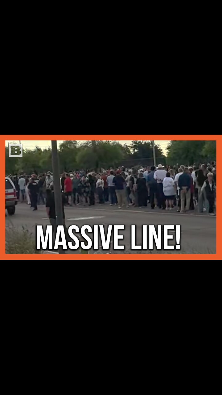 Massive Line of People to Honor Charlie Kirk Outside State Farm Stadium