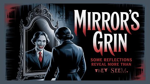 Mirror's Grin - 1 Minute Short Horror Stories #aihorror #aimovie #horrorfilm #horrorshortfilm