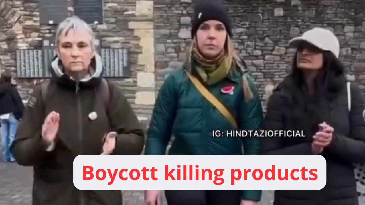 Boycott killing products #followfriday