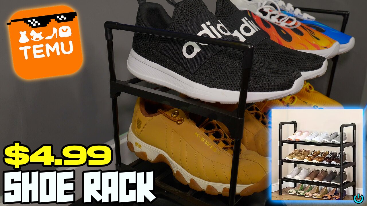 Temu Cheap Shoe Rack 👟 How to Assemble and Review