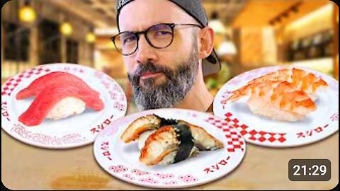 🇯🇵 Ranking 25+ Conveyor Belt Sushi Spots in Japan! 🍣 The ULTIMATE Sushi Showdown with Babish 🥢🔥