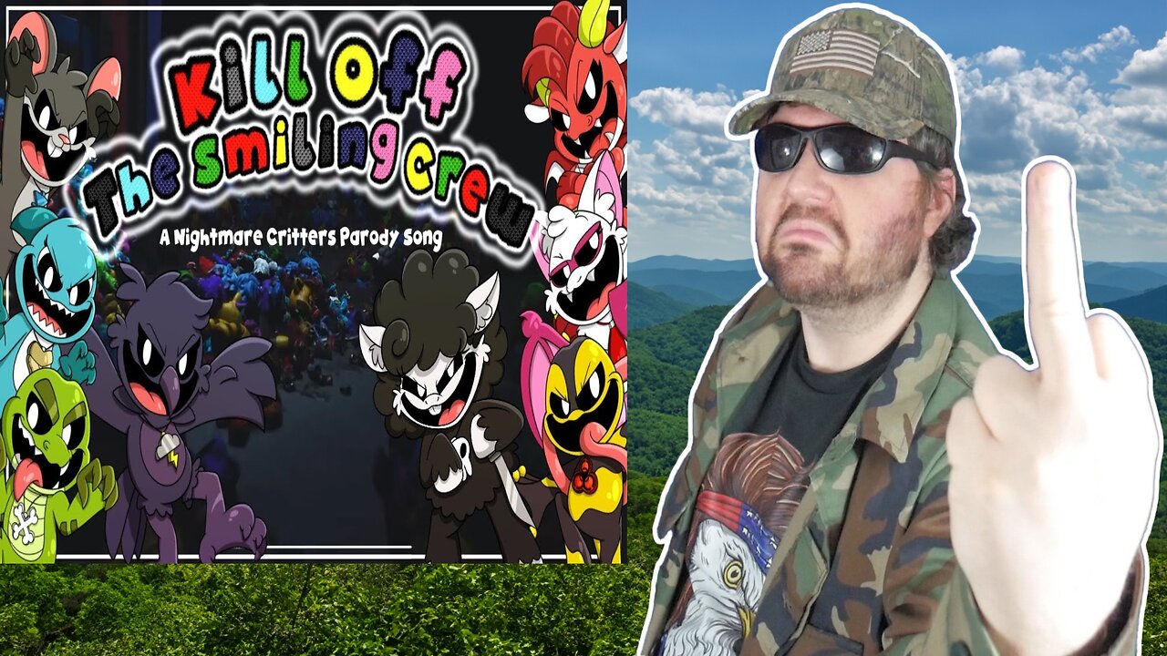 Kill Off The Smiling Crew I (Nightmare Critters Parody Song) I Poppy Playtime Chapter 4 (FloofyChu)
