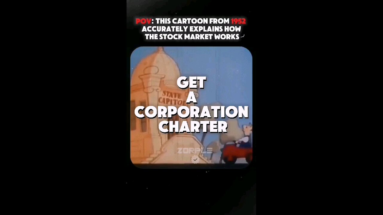 Pov This cartoon from 1952 accurately explains how the stock market works