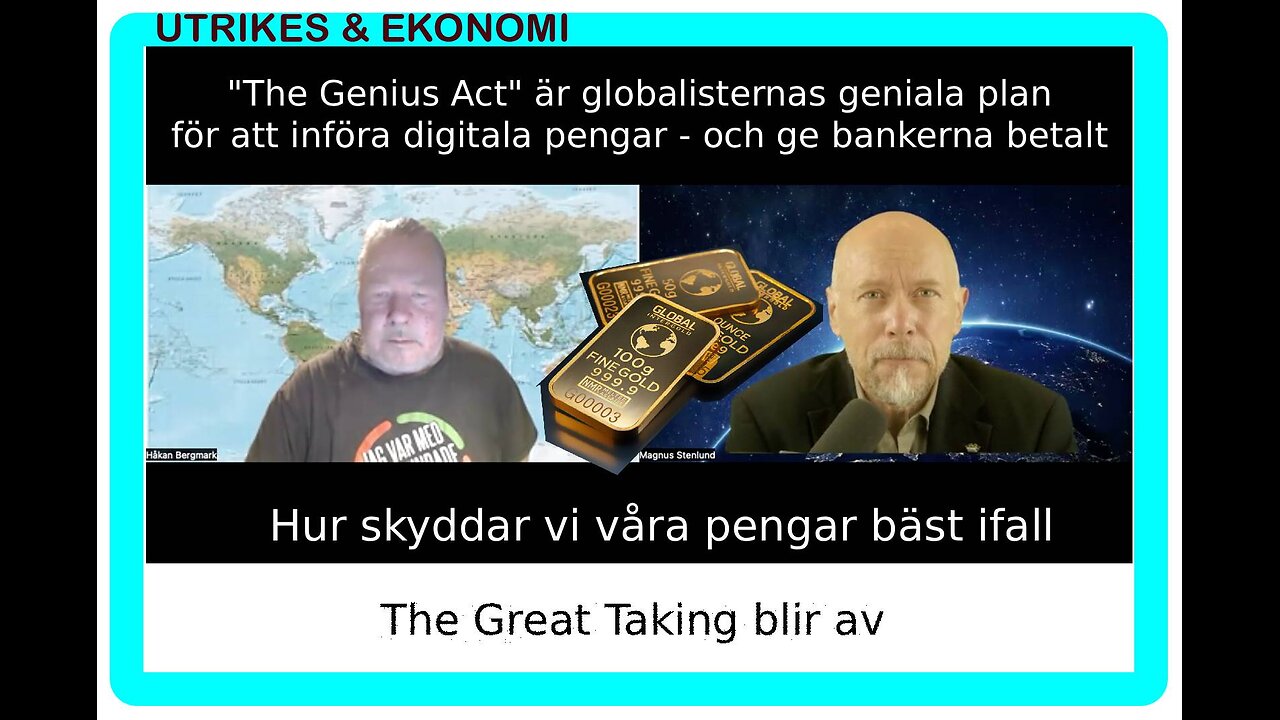 Utrikes & Ekonomi 64, del 2: Hur du skyddar dina pengar om The Great Taking blir av