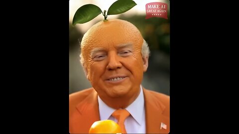 MAKE ORANGE GREAT AGAIN #trump #donaldtrump #orange #maga #meme #ai #comedy #parody